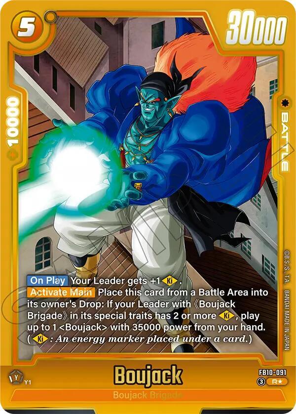 Boujack - FB10-091 (Alternate Art) - Cross Force (FB10)