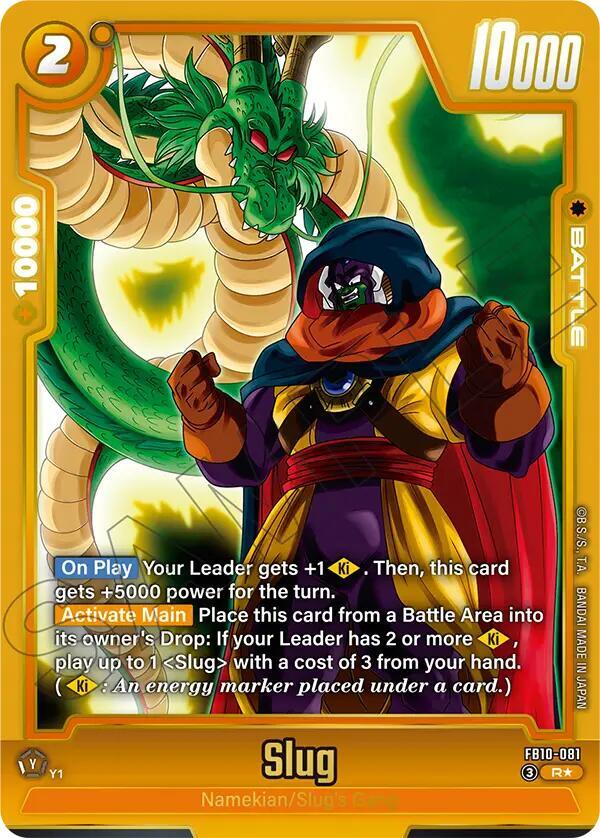 Slug - FB10-081 (Alternate Art) - Cross Force (FB10)