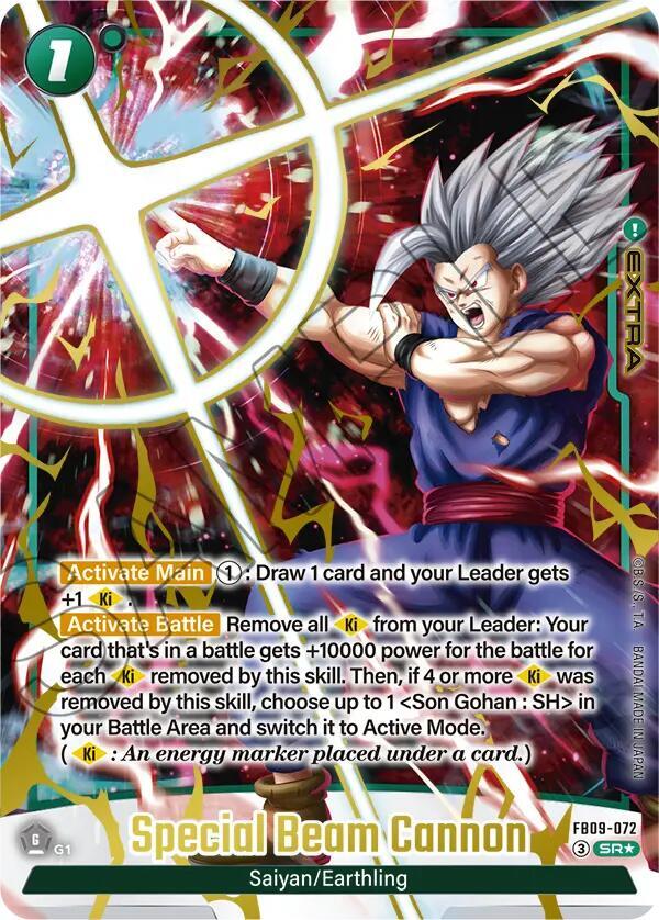 Special Beam Cannon (Alternate Art) - Dual Evolution (FB09)