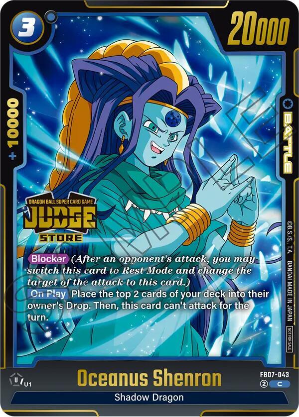 Oceanus Shenron (Judge Pack (Store Judge) 05) - Tournament and Championship Promos (DBSFW_TPR)