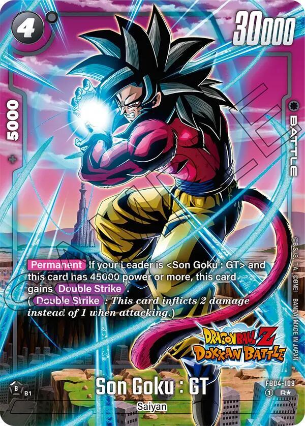 Son Goku : GT (Dragon Ball Z Dokkan Battle Alternate Art) - Ultra Limit Alternate Art Reprints (FB04_AR)