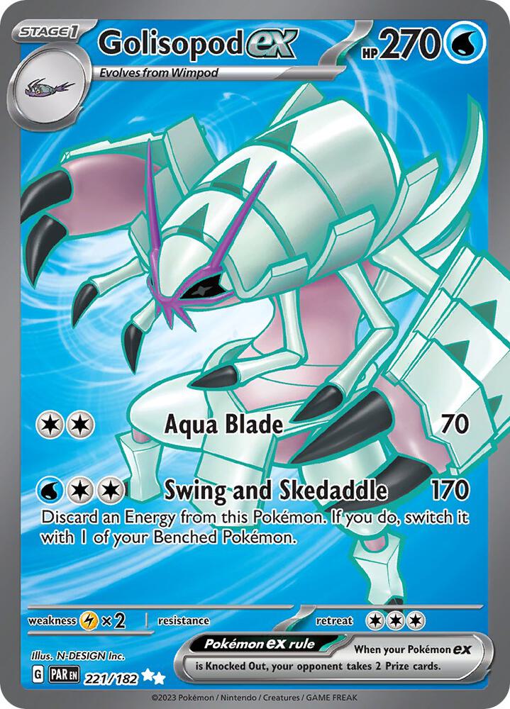 Golisopod ex - 221/182 - SV04: Paradox Rift