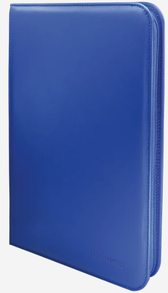 Ultra Pro: Vivid Zippered Pro-Binder - 9 Pocket - Blue