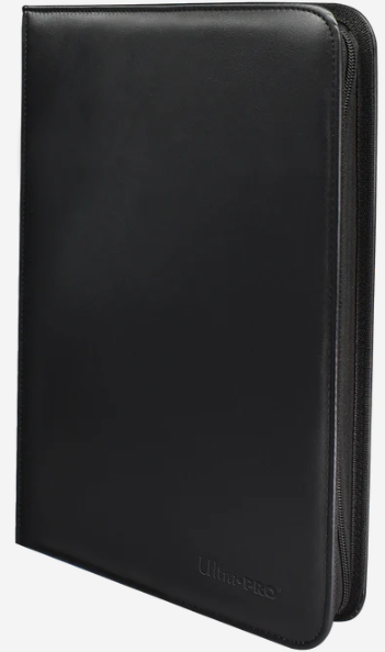 Ultra Pro: Vivid Zippered Pro-Binder - 9 Pocket - Black
