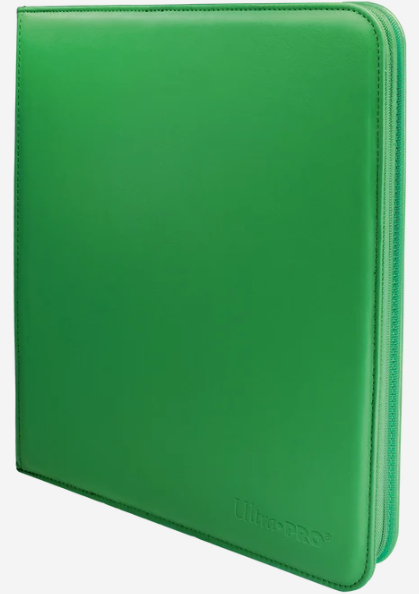 Ultra Pro: Vivid Zippered Pro-Binder - 12 Pocket - Green