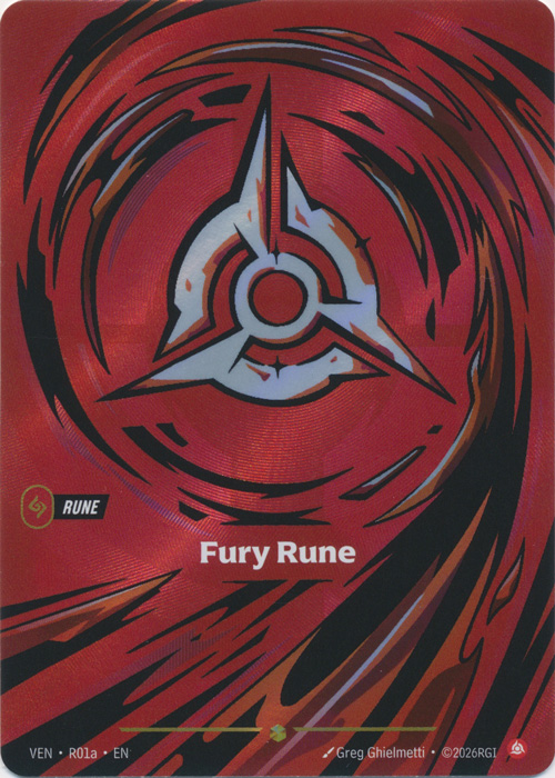 Fury Rune (R01a) - Vendetta (VEN)