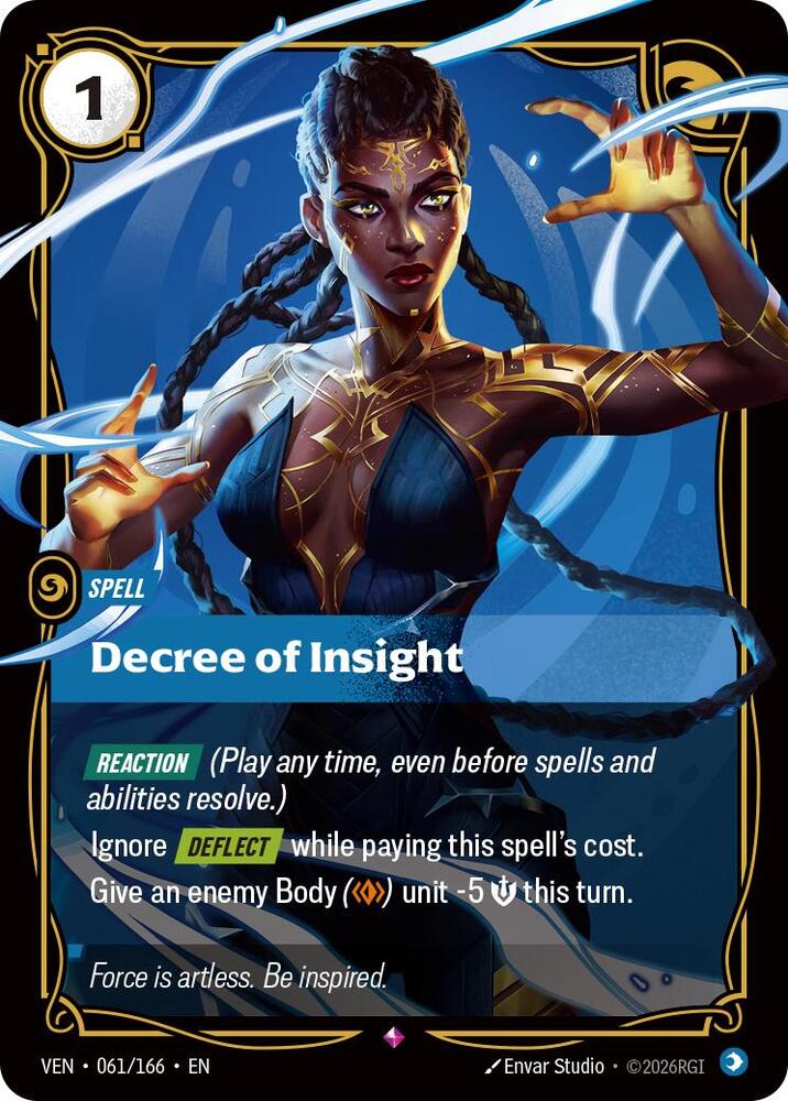 Decree of Insight - Vendetta (VEN)
