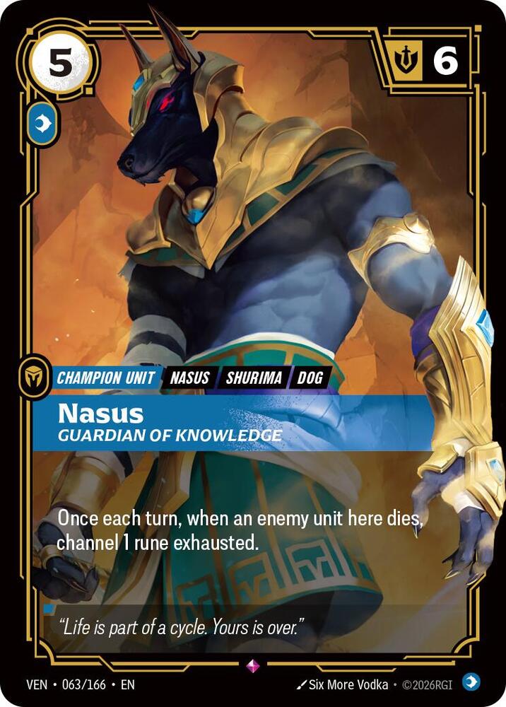 Nasus, Guardian of Knowledge - Vendetta (VEN)