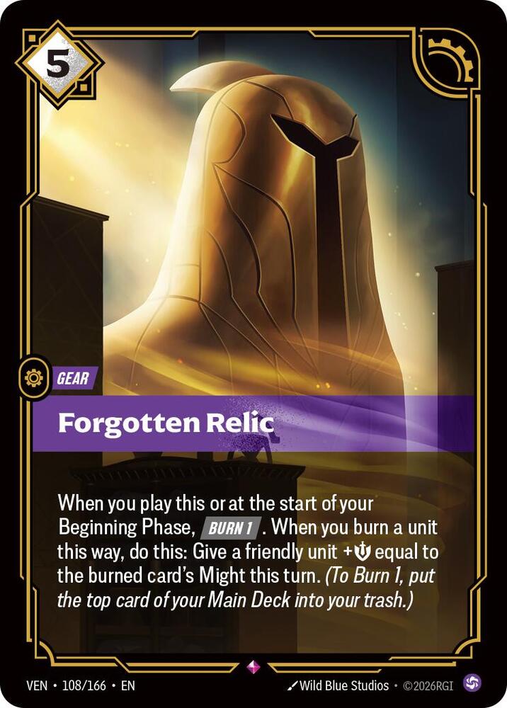 Forgotten Relic - Vendetta (VEN)