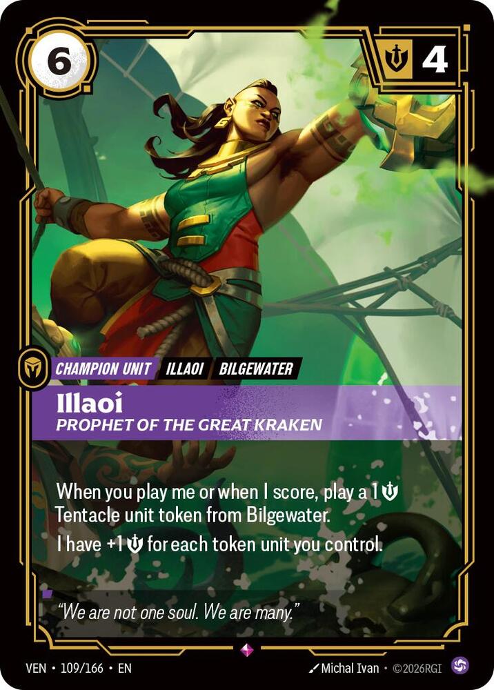 Illaoi, Prophet of the Great Kraken - Vendetta (VEN)