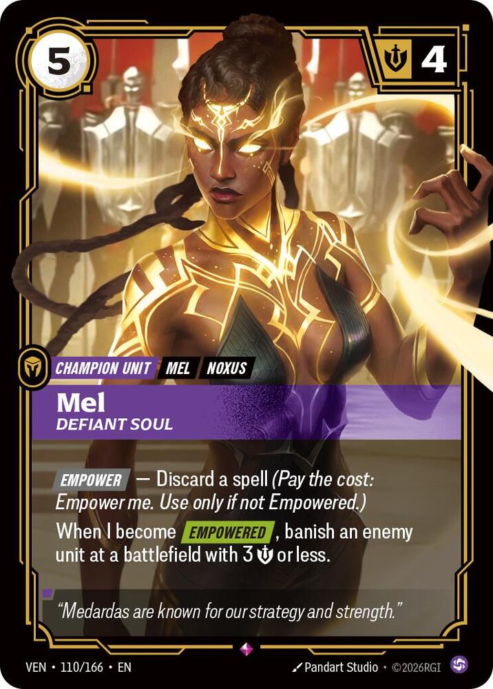 Mel, Defiant Soul - Vendetta (VEN)