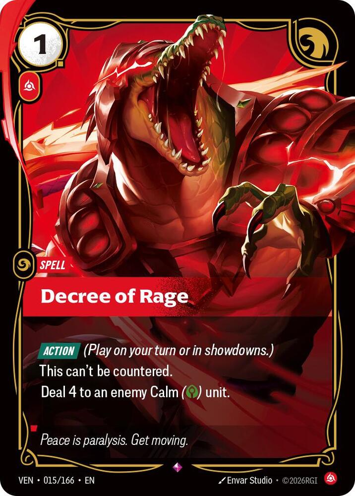 Decree of Rage - Vendetta (VEN)