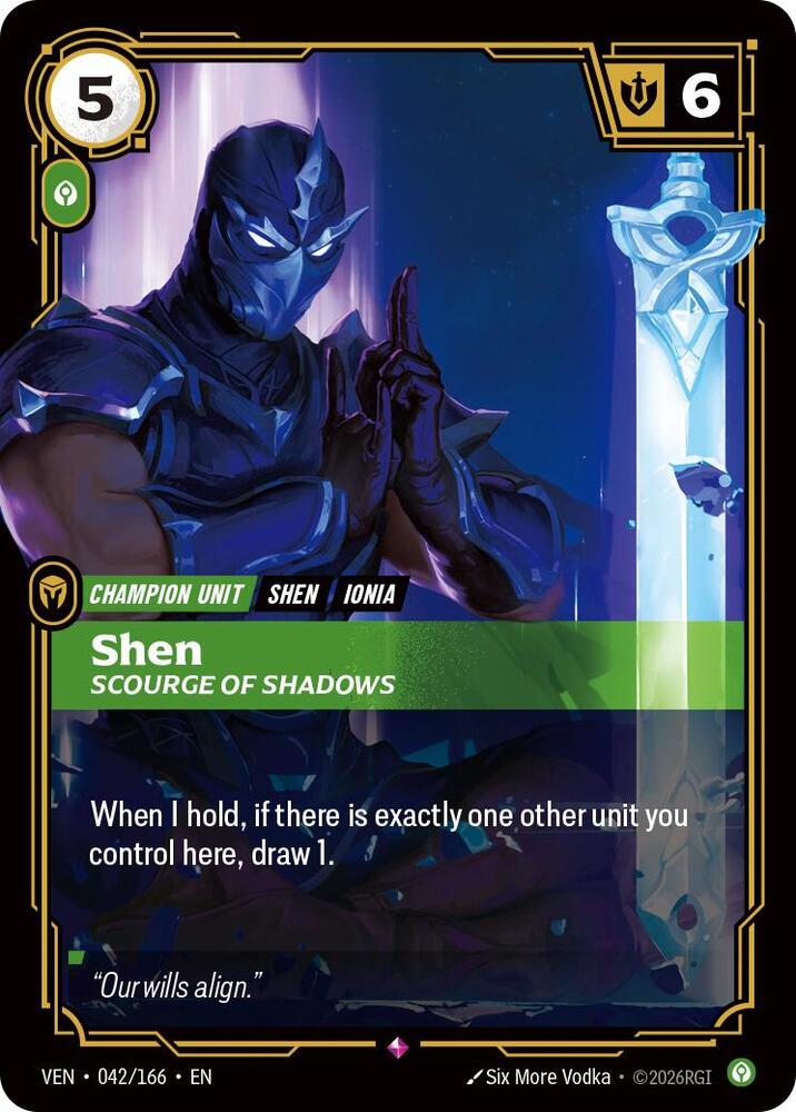 Shen, Scourge of Shadows - Vendetta (VEN)