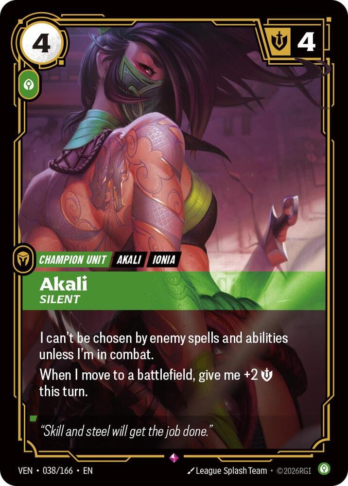 Akali, Silent - Vendetta (VEN)