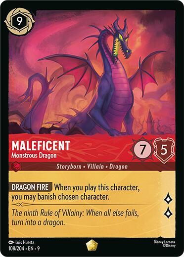 Maleficent - Monstrous Dragon - Fabled (9) 
