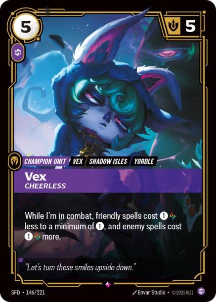 Vex, Cheerless - Spiritforged (SFD)