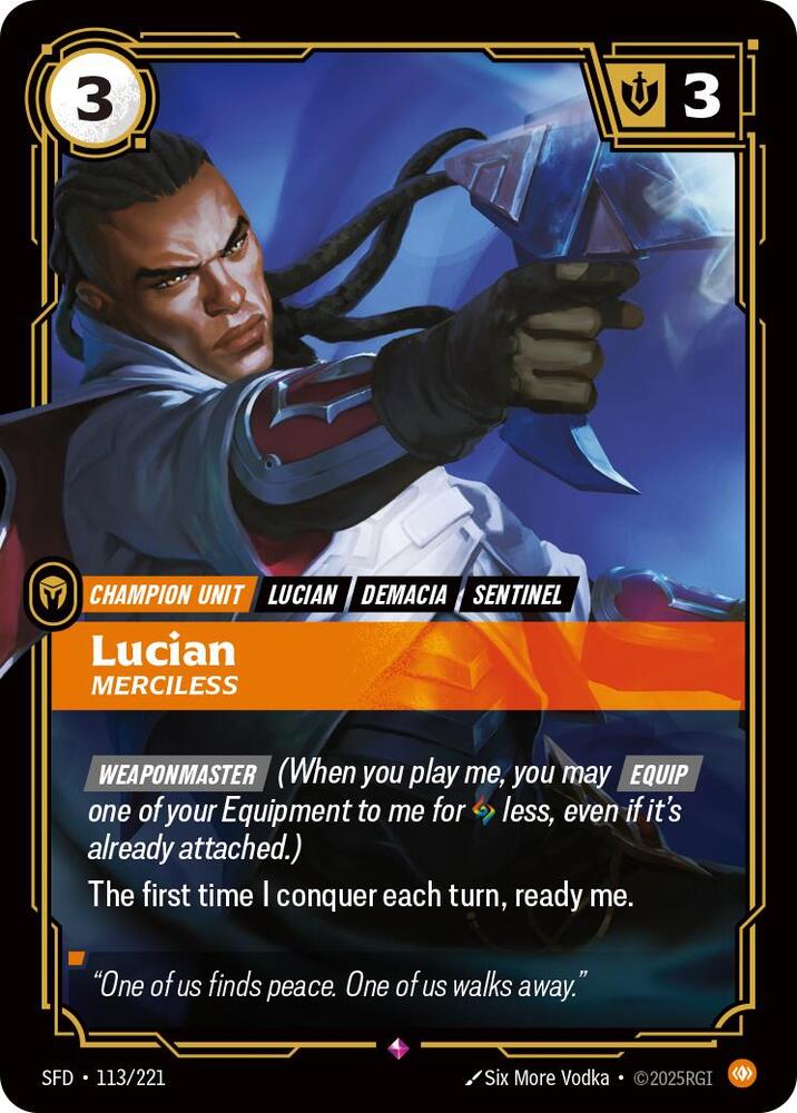 Lucian, Merciless - Spiritforged (SFD)