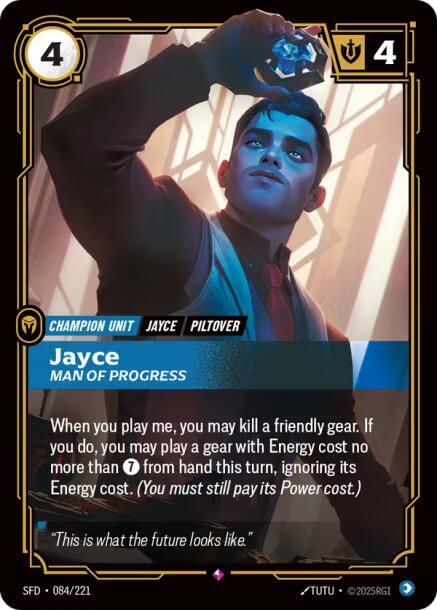 Jayce, Man of Progress - Spiritforged (SFD)