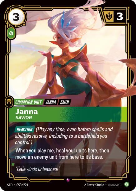 Janna, Savior - Spiritforged (SFD)