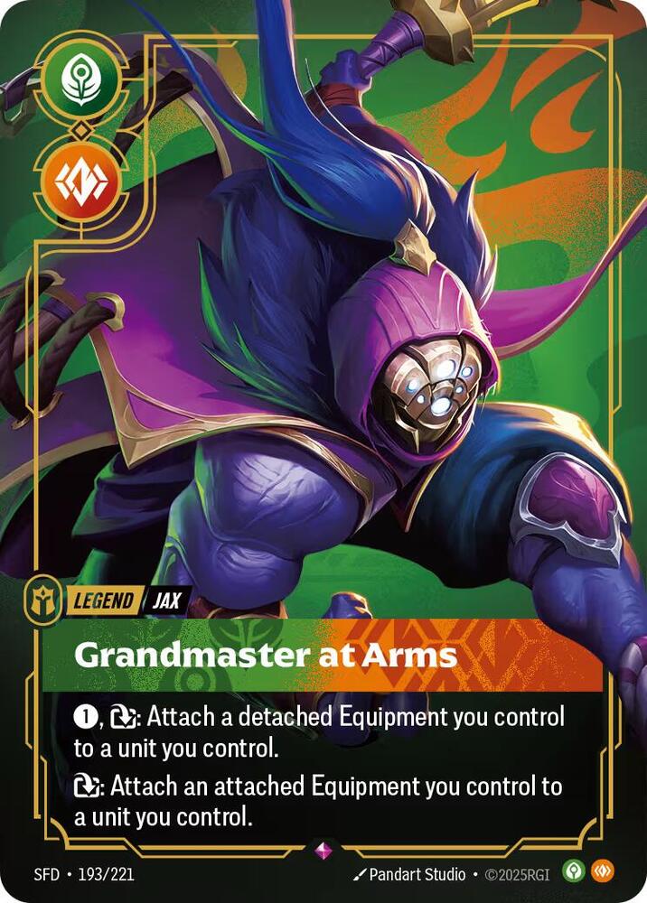 Jax, Grandmaster At Arms - Spiritforged (SFD)