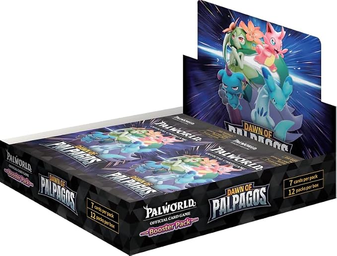 Palworld Ocg: Dawn Of Palpagos Booster Display