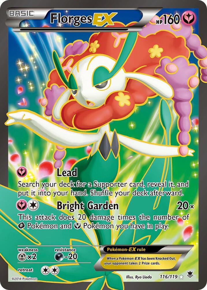 Florges EX (116 Full Art) - XY - Phantom Forces (PHF)