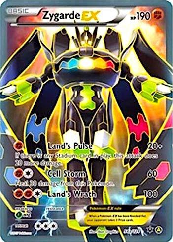 Zygarde EX - 54a/124 - Alternate Art Promos (PR)