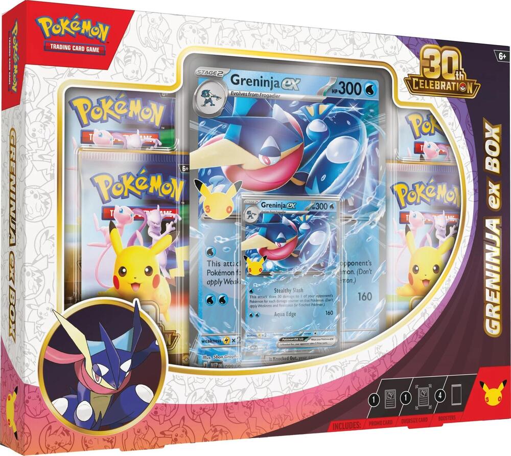 30th Celebration Greninja ex Box - ME: 30th Celebration (30C)(Ingles)