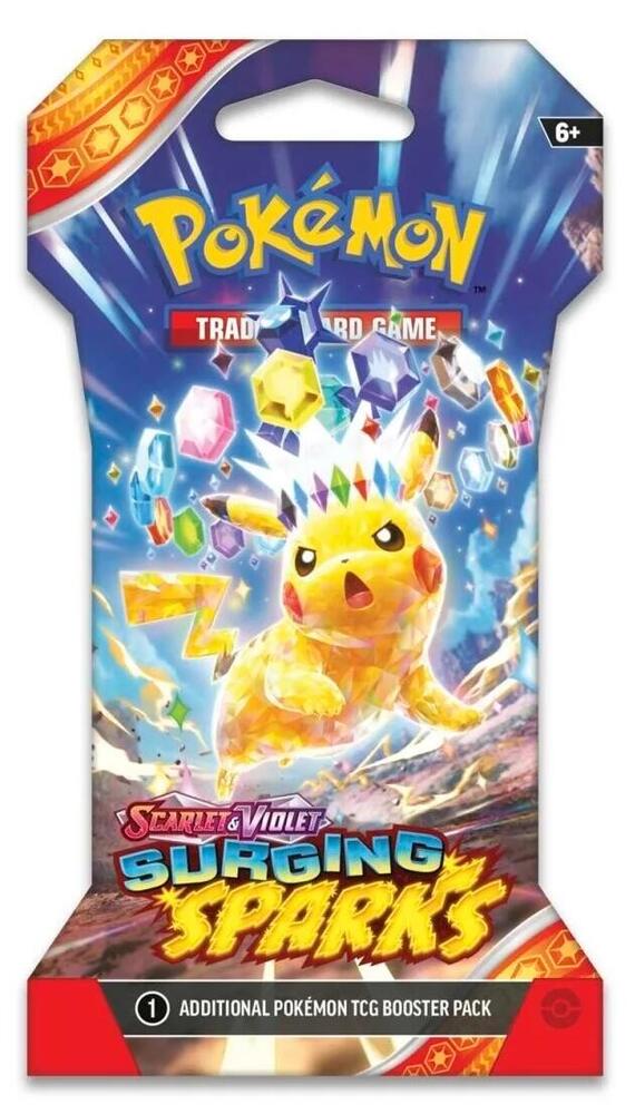 Surging Sparks Sleeved Booster Pack - SV08: Surging Sparks (SSP)(Español)