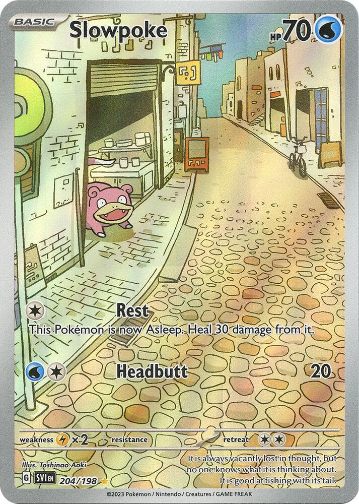 Slowpoke - 204/198 - SV01: Scarlet & Violet Base Set (SVI)