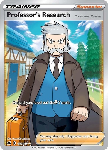 Professor's Research (Full Art) - Crown Zenith 150/159