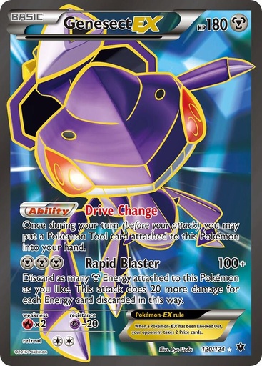 Genesect EX (Full Art) - XY - Fates Collide 120/124