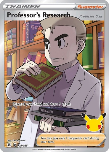Professor's Research (Full Art) - Celebrations 024/025