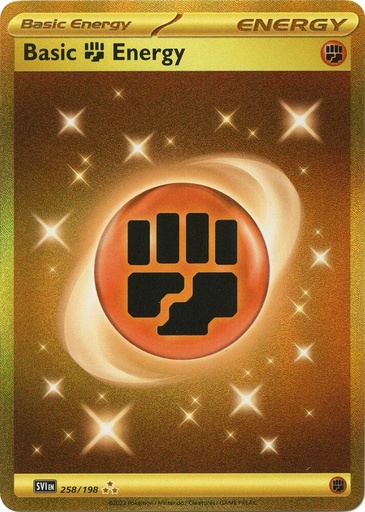 Basic Fighting Energy - 258/198 - SV01: Scarlet & Violet Base Set (SVI)