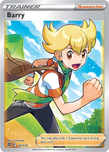 Barry (Full Art) - SWSH09: Brilliant Stars 167/172