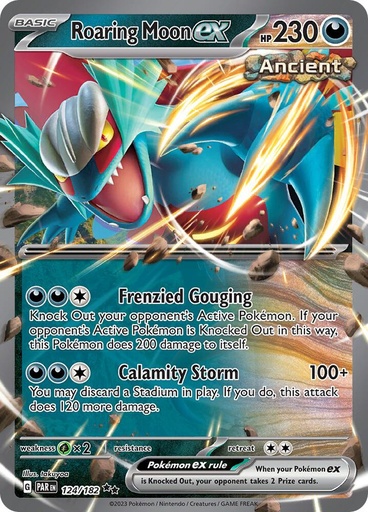 Roaring Moon ex - SV04: Paradox Rift 124/182