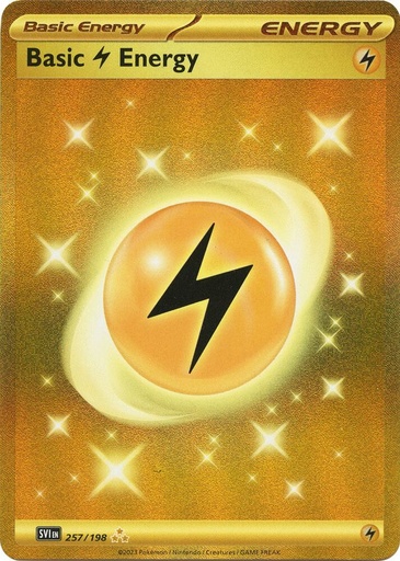 Basic Lightning Energy - 257/198 - SV01: Scarlet & Violet Base Set