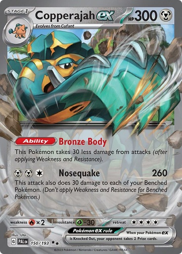Copperajah ex - SV02: Paldea Evolved 150/193
