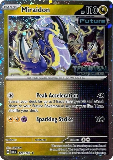 Miraidon - 121/162 (Cosmos Holo) (Best Buy) - Miscellaneous Cards & Products (MCAP)