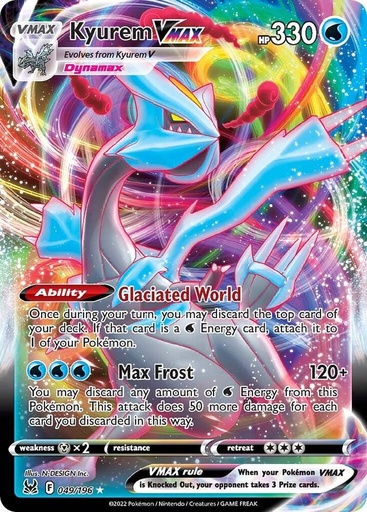 Kyurem VMAX - SWSH11: Lost Origin 049/196