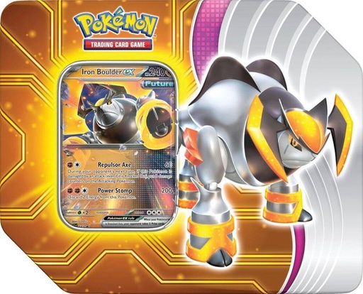 [210-87840] Paradox Destinies Tin [Iron Boulder ex] - Miscellaneous Cards & Products