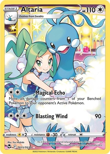 Altaria - SWSH12: Silver Tempest Trainer Gallery TG11/TG30