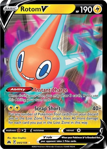 Rotom V - Crown Zenith (CRZ) 045/159