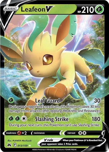 Leafeon V - Crown Zenith (CRZ) 013/159