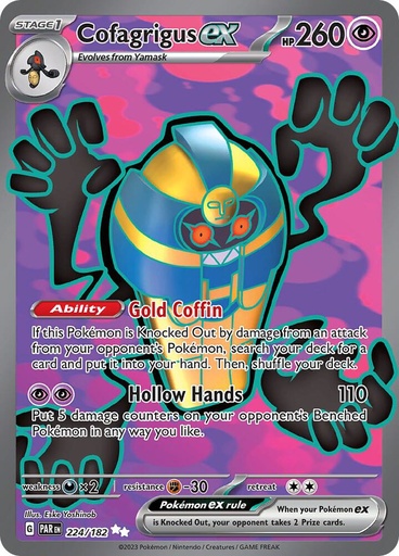 Cofagrigus ex - 224/182 - SV04: Paradox Rift
