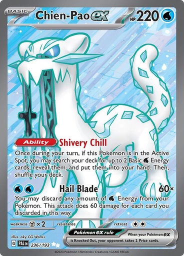 Chien-Pao ex - 236/193 - SV02: Paldea Evolved