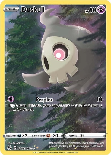 Duskull - Crown Zenith: Galarian Gallery GG28/GG70