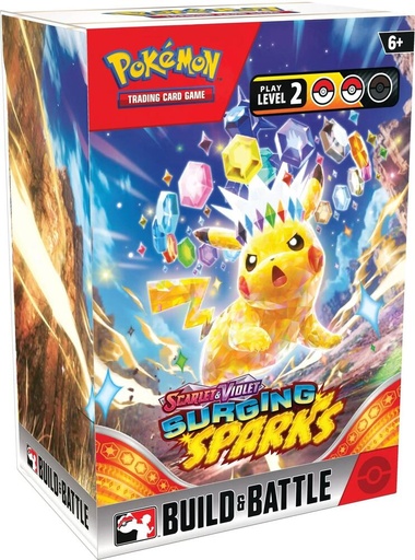 [191-86957] DV Surging Sparks Build and Battle Box - SV08: Surging Sparks (SV08)
