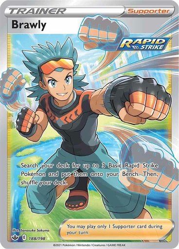 Brawly (Full Art) - SWSH06: Chilling Reign 188/198