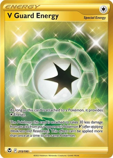 V Guard Energy (Secret) - SWSH12: Silver Tempest 215/195